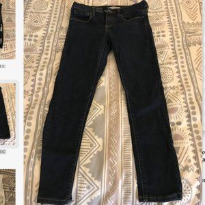 Banana Republic Cropped Dark Wash Skinny Jeans 26P